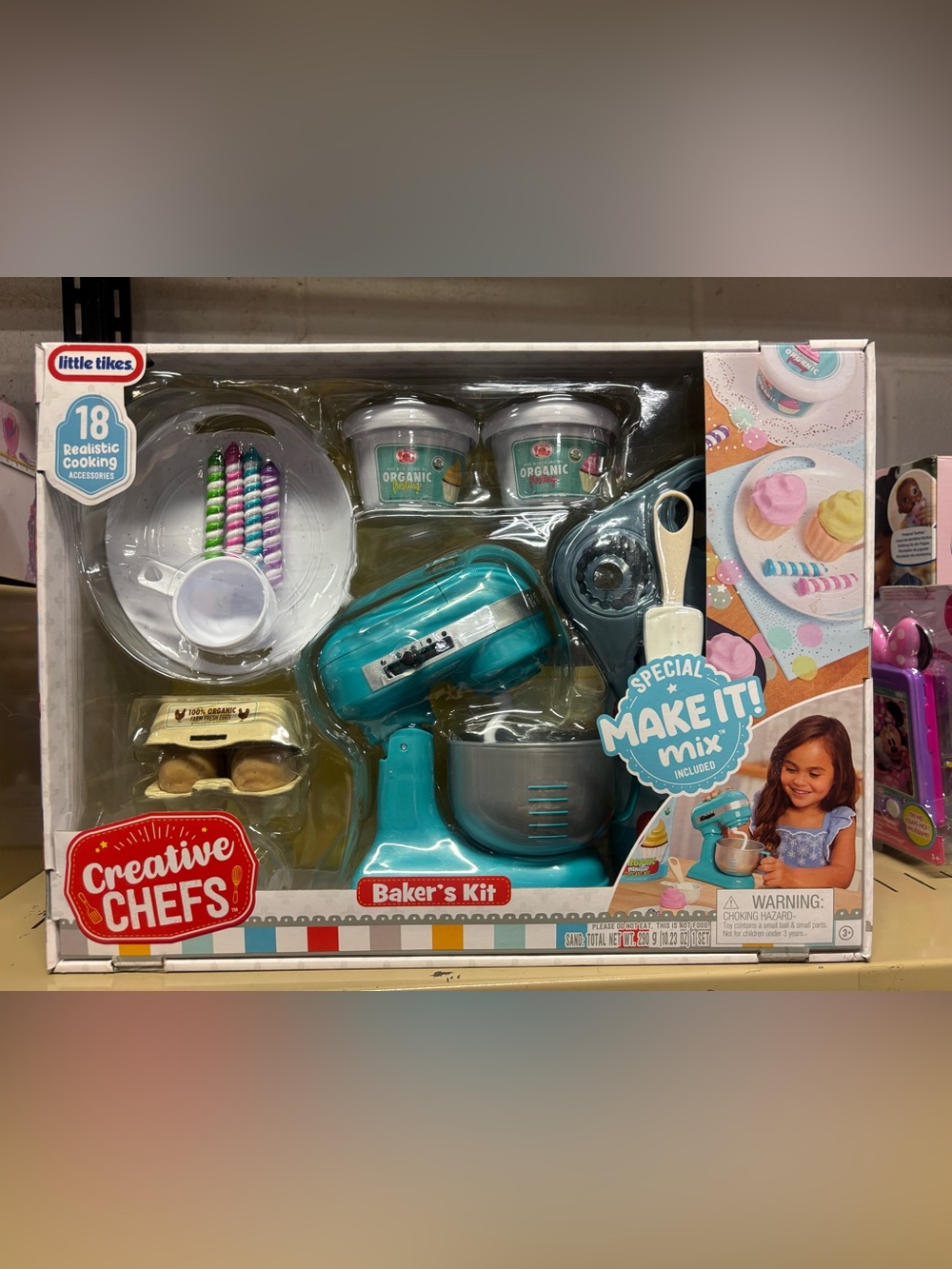 Creative Chefs Baker's Kit - Teal Play Mixer Set